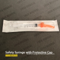 Safety Device Syringe with Safety Guard